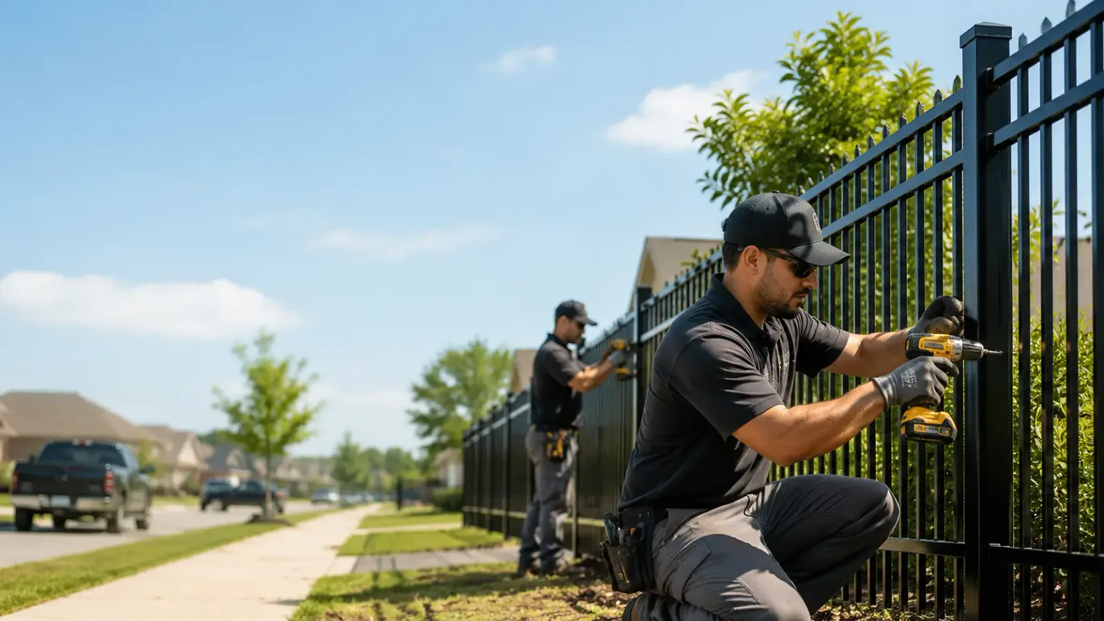 Metal Fence Installation in Graham, OK